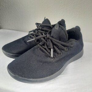 Allbirds Women’s 8 Wool Runners Sneakers Black Washable Merino WRM W8  NO INSOLE